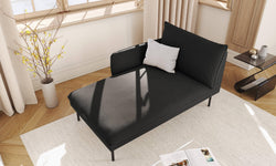 cosmopolitan-design-chaise-longue-vienna-black-links-boucle-zwart-170x110x95-boucle-banken-meubels2