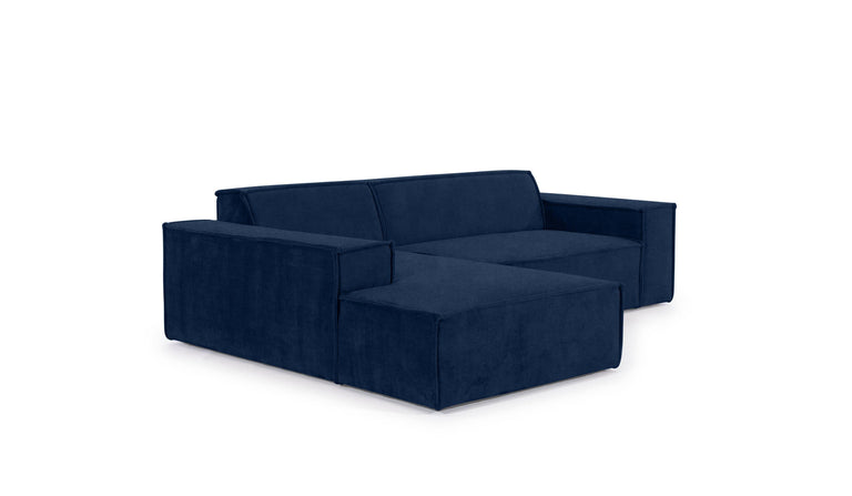 Ecksofa Firenze links Samt