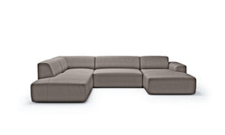 U-Sofa Nina links Leinen