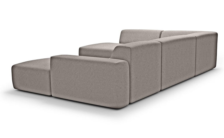 U-Sofa Nina links Leinen