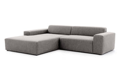 Eck-Schlafsofa Nina links Leinen