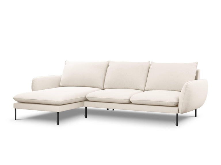 Ecksofa Vienna links Bouclé