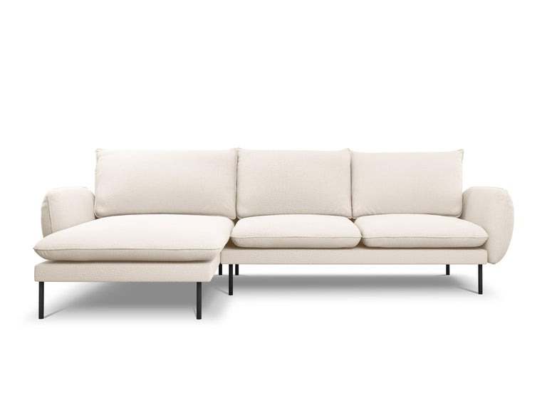 Ecksofa Vienna links Bouclé