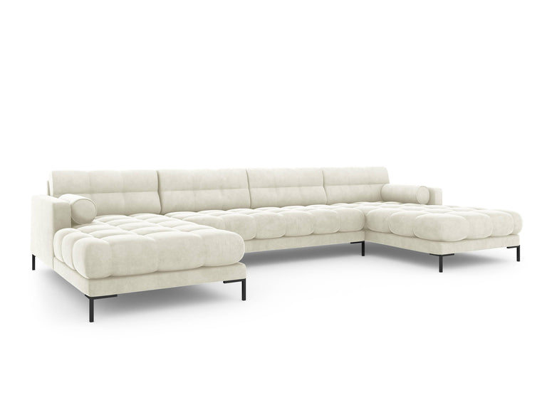 U-Ecksofa Bali Samt