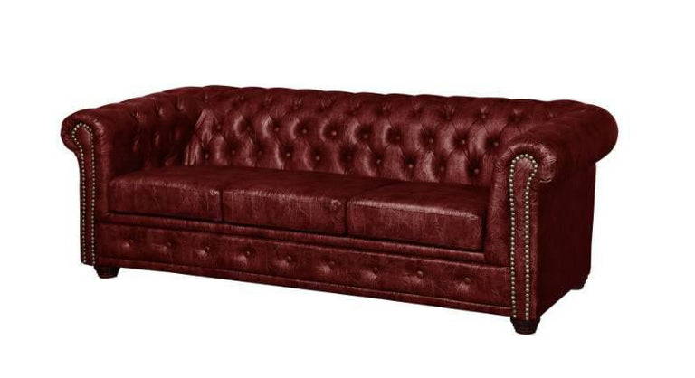 3-Sitzer-Sofa York Öko-Leder