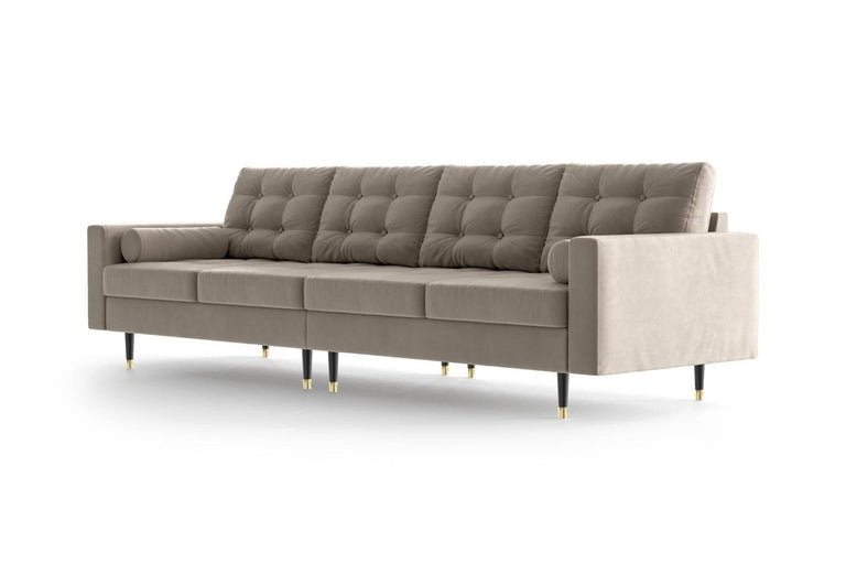 4-Sitzer-Sofa Aldo Samt