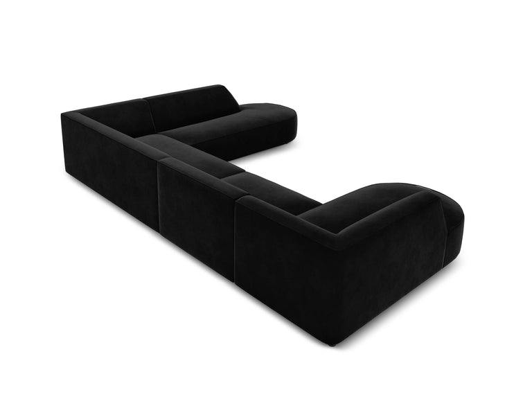 7-Sitzer Ecksofa Charles rechts Samt