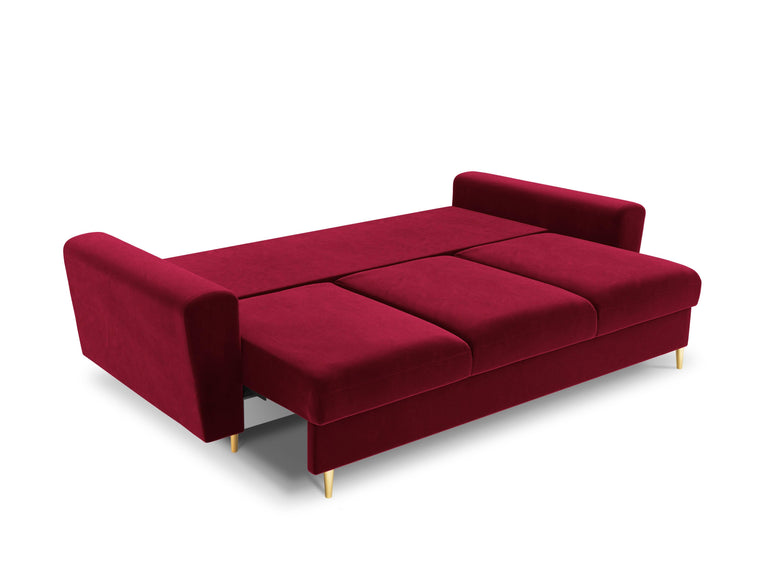 3-Sitzer-Sofa Moghan Samt