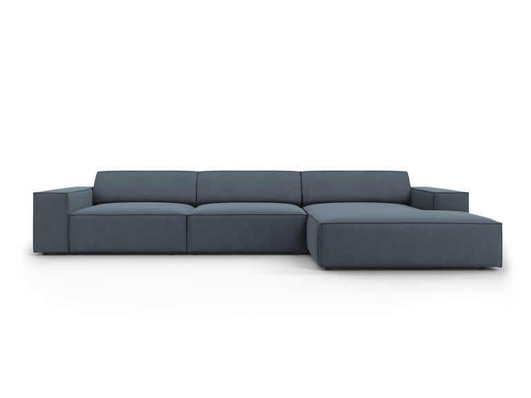 Modulares 4-Sitzer-Ecksofa Jodie rechts