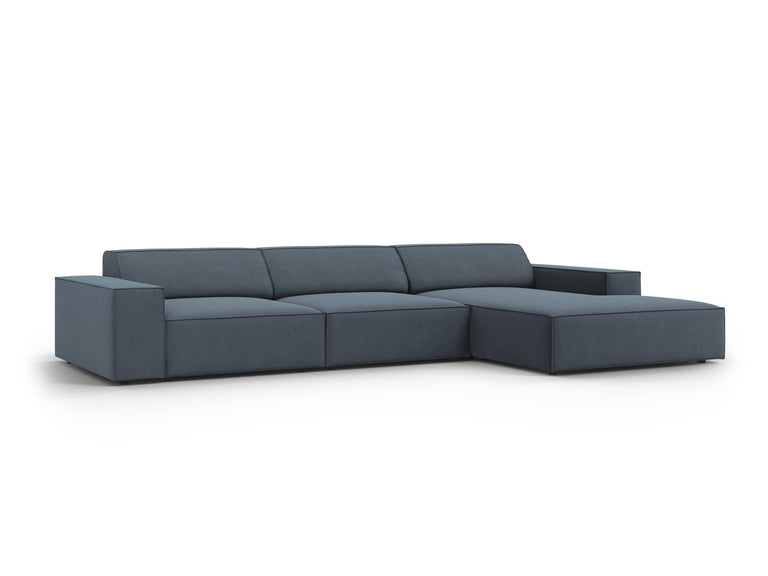 Modulares 4-Sitzer-Ecksofa Jodie rechts