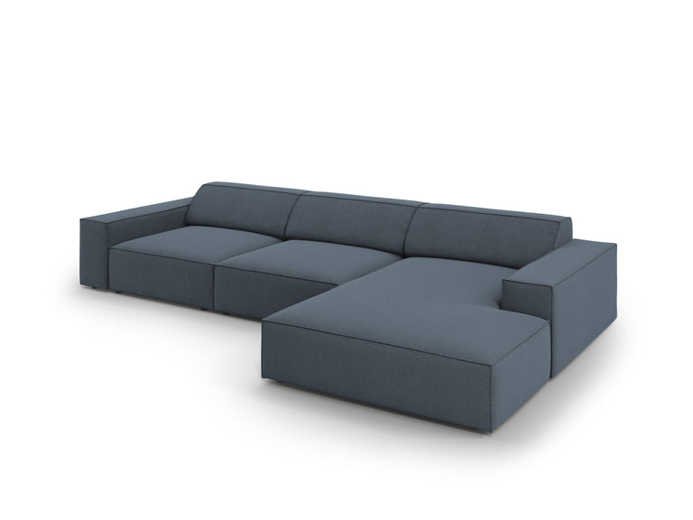 Modulares 4-Sitzer-Ecksofa Jodie rechts