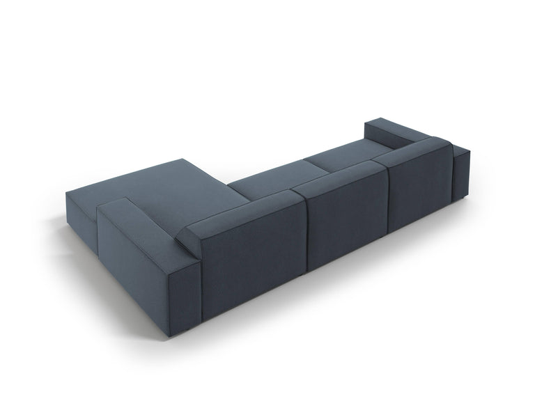 Modulares 4-Sitzer-Ecksofa Jodie rechts