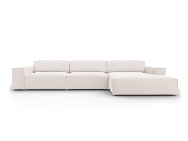 Modulares 4-Sitzer-Ecksofa Jodie rechts