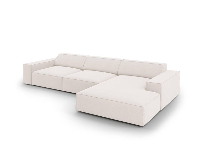 Modulares 4-Sitzer-Ecksofa Jodie rechts