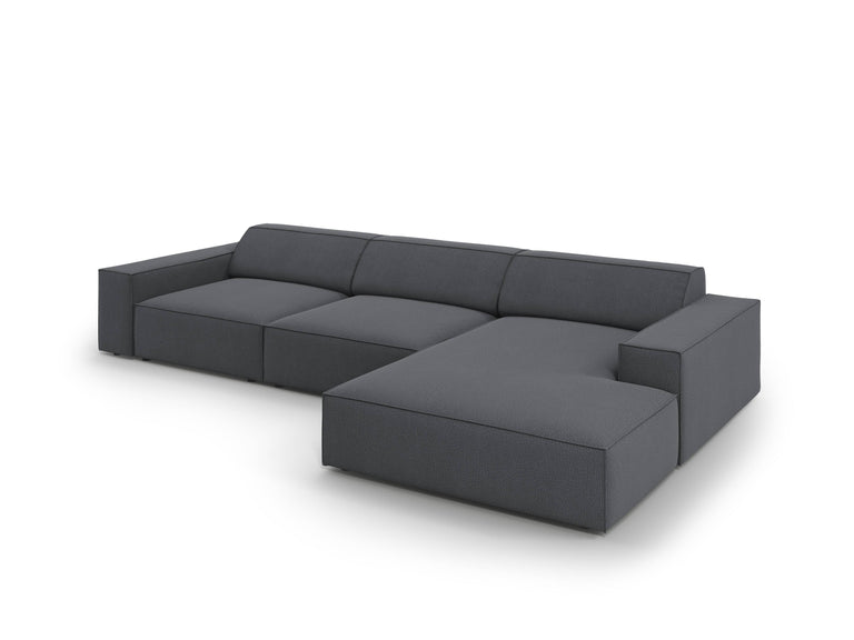 Modulares 4-Sitzer-Ecksofa Jodie rechts