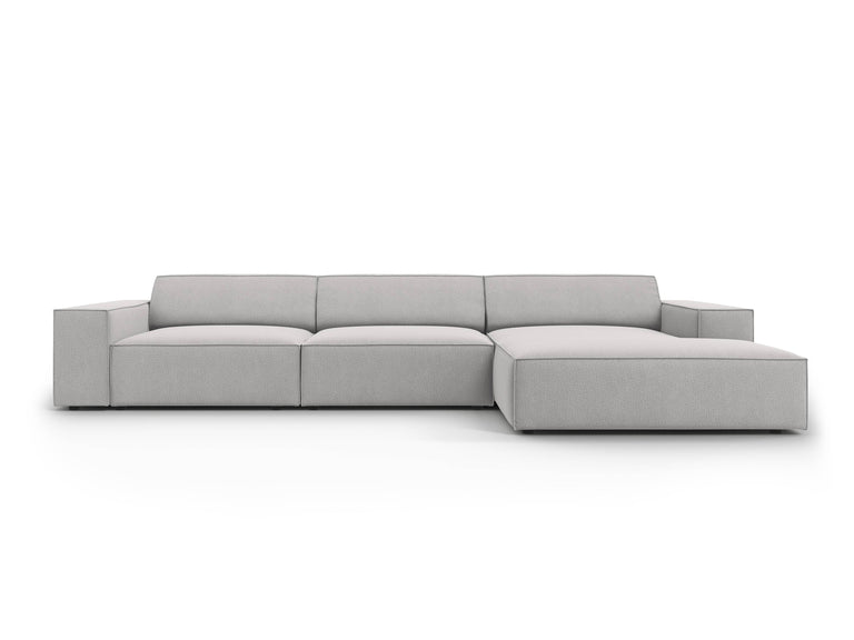 Modulares 4-Sitzer-Ecksofa Jodie rechts