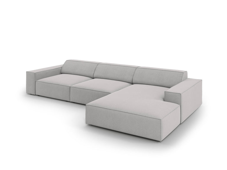 Modulares 4-Sitzer-Ecksofa Jodie rechts