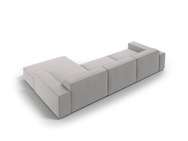 Modulares 4-Sitzer-Ecksofa Jodie rechts