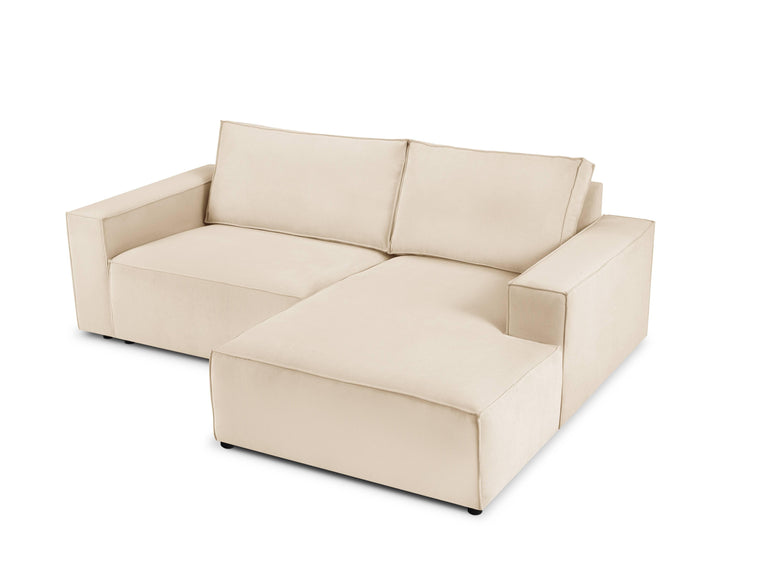 3-Sitzer-Ecksofa Carlo rechts Cord