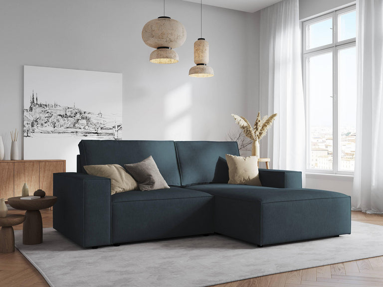 3-Sitzer-Ecksofa Carlo rechts Cord