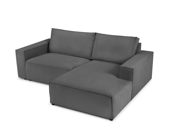 3-Sitzer-Ecksofa Carlo rechts Cord