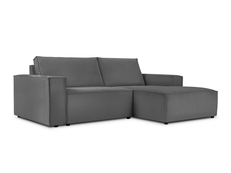 3-Sitzer-Ecksofa Carlo rechts Cord