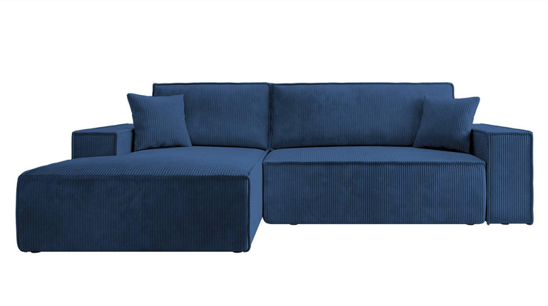 Ecksofa Galine New links Cord mit Schlaffunktion