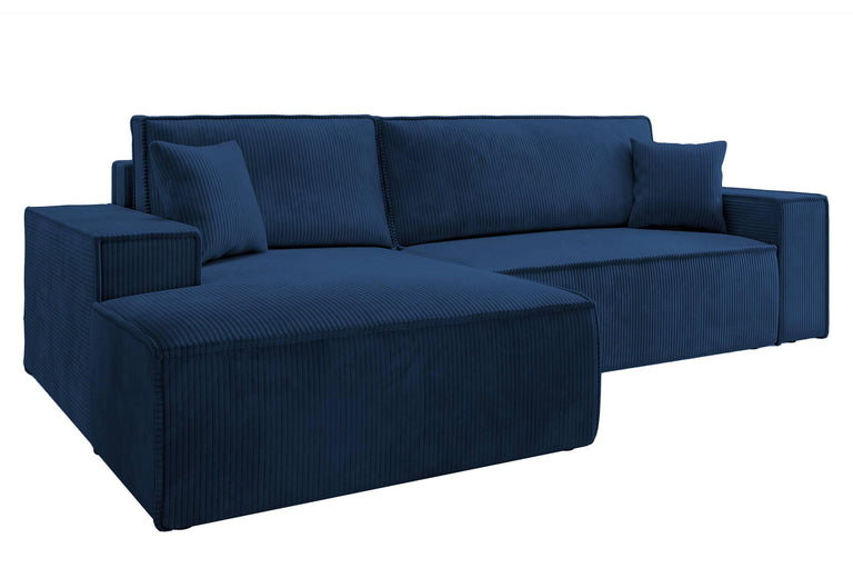 Ecksofa Galine New links Cord mit Schlaffunktion