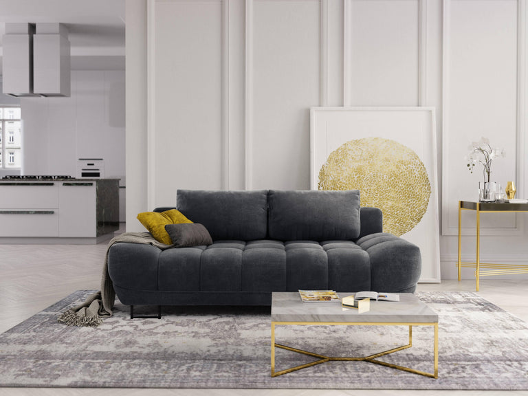 3-Sitzer-Schlafsofa Cirrus Samt