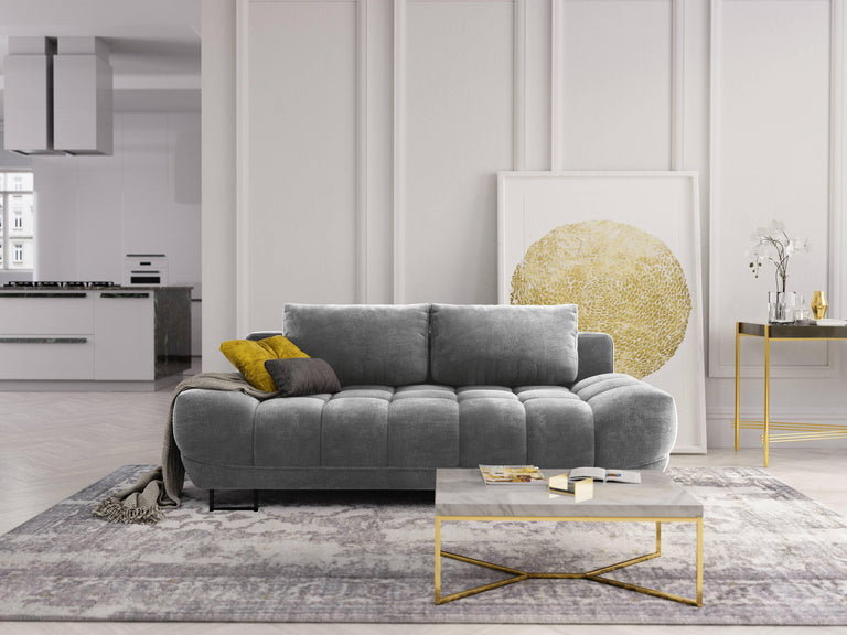 3-Sitzer-Schlafsofa Cirrus Samt