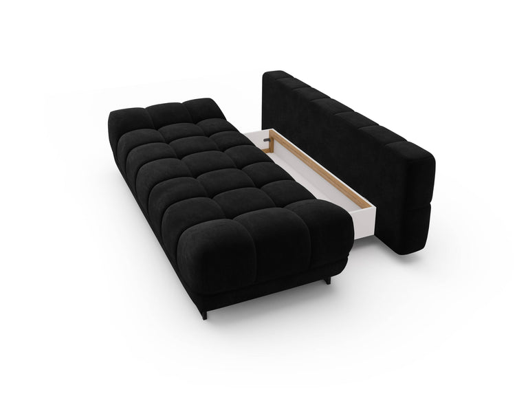 3-Sitzer-Schlafsofa Cirrus Samt