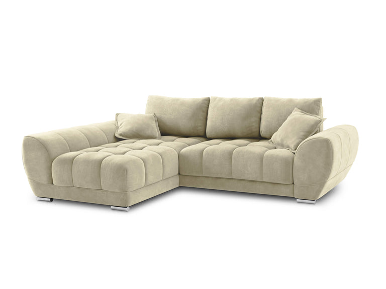 3,5-Sitzer-Sofa Nuage Samt links