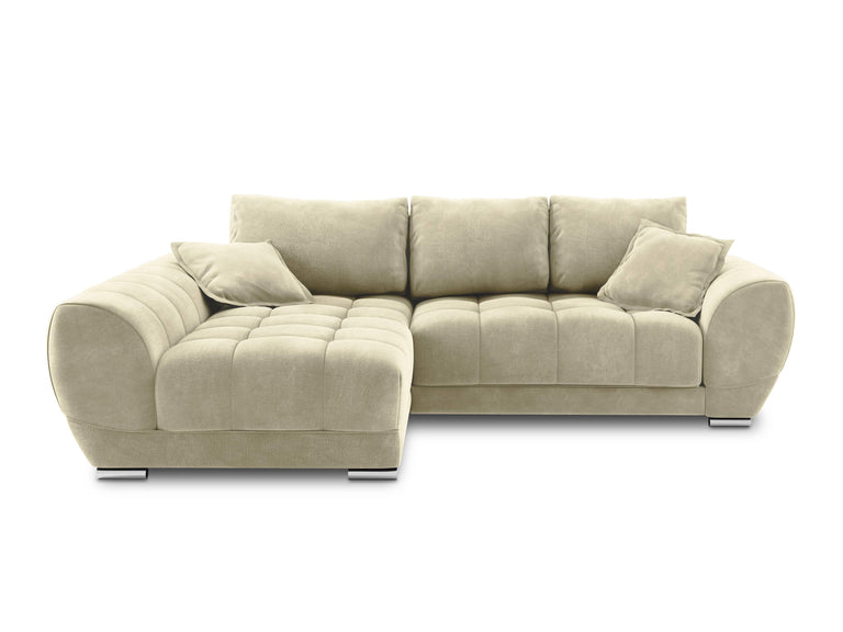 3,5-Sitzer-Sofa Nuage Samt links