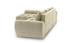 3,5-Sitzer-Sofa Nuage Samt links