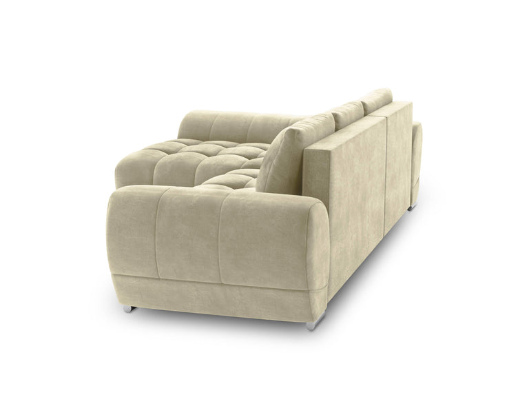 3,5-Sitzer-Sofa Nuage Samt links