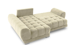 3,5-Sitzer-Sofa Nuage Samt links