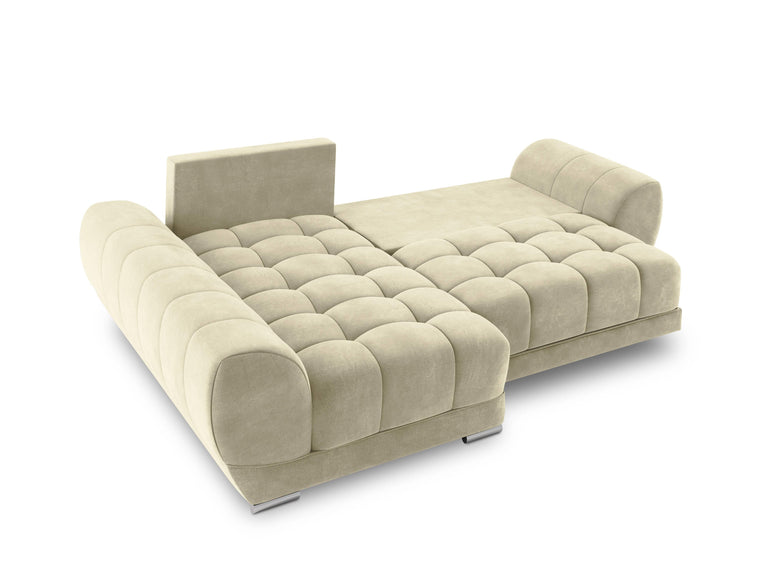 3,5-Sitzer-Sofa Nuage Samt links