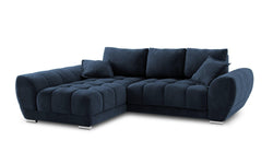 3,5-Sitzer-Sofa Nuage Samt links