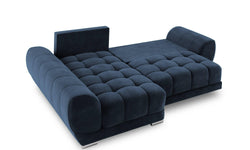 3,5-Sitzer-Sofa Nuage Samt links