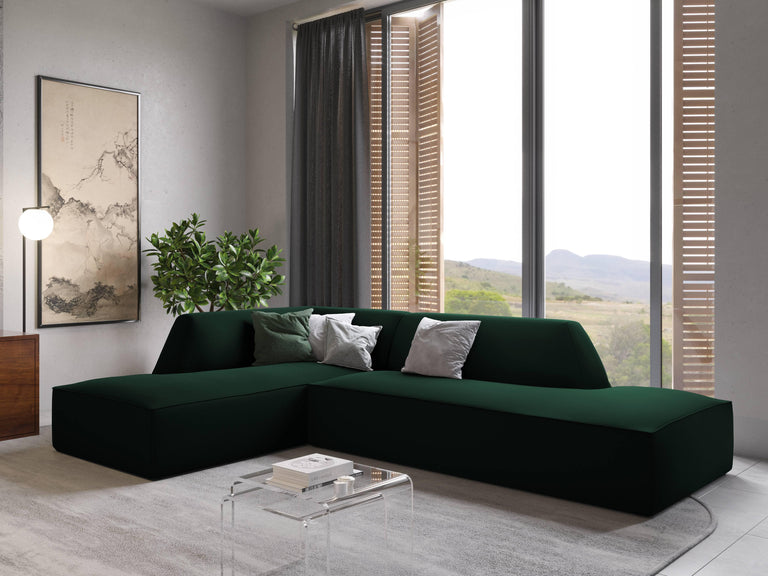 Modulares 4-Sitzer-Sofa Sao links Samt