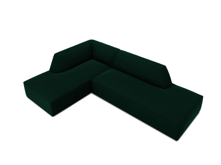 Modulares 4-Sitzer-Sofa Sao links Samt