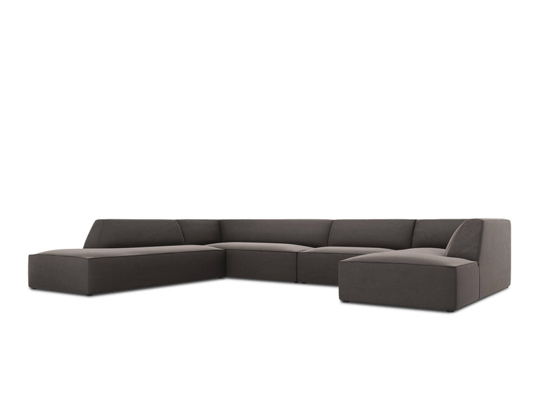 U-Ecksofa Sao links Samt